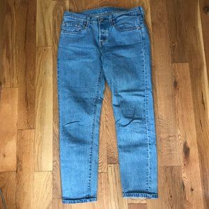 Levis 501 tapered Jeans